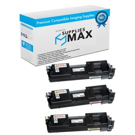 SuppliesMAX Compatible Replacement for Gestetner Corp SP-C360DNW/SP-C360SFNW/SP-C360SNW/SP-C361SFNW Toner Cartridge Combo Pack (C/M/Y) (Type SP-C360HA) (40818CMY)