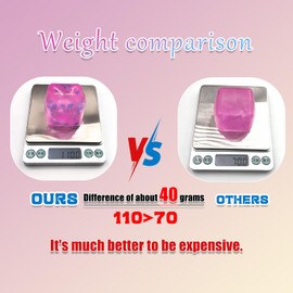 Ice Cube Fidget Toy Set – 4 Transparent Color Stress Relief Sensory Toys (Blue, Purple, Pink, Green) with Durable Plastic Storage Box – Anxiety Relief, ADHD, Autism, Office & Classroom Fidgets