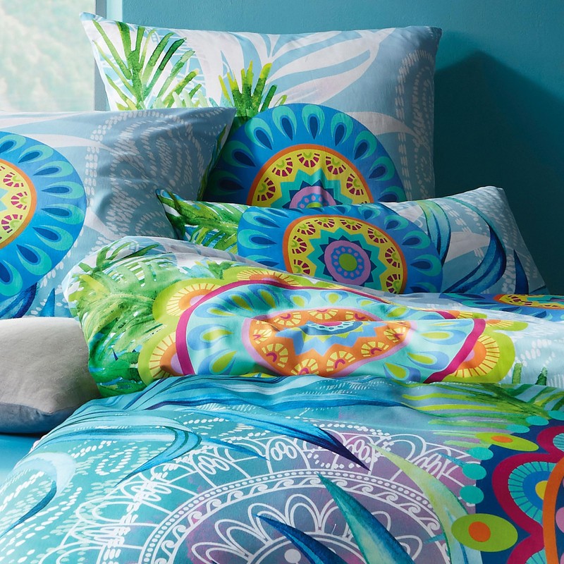REDBEST Bed Linen Satin Colourful Size 135 x 200 cm