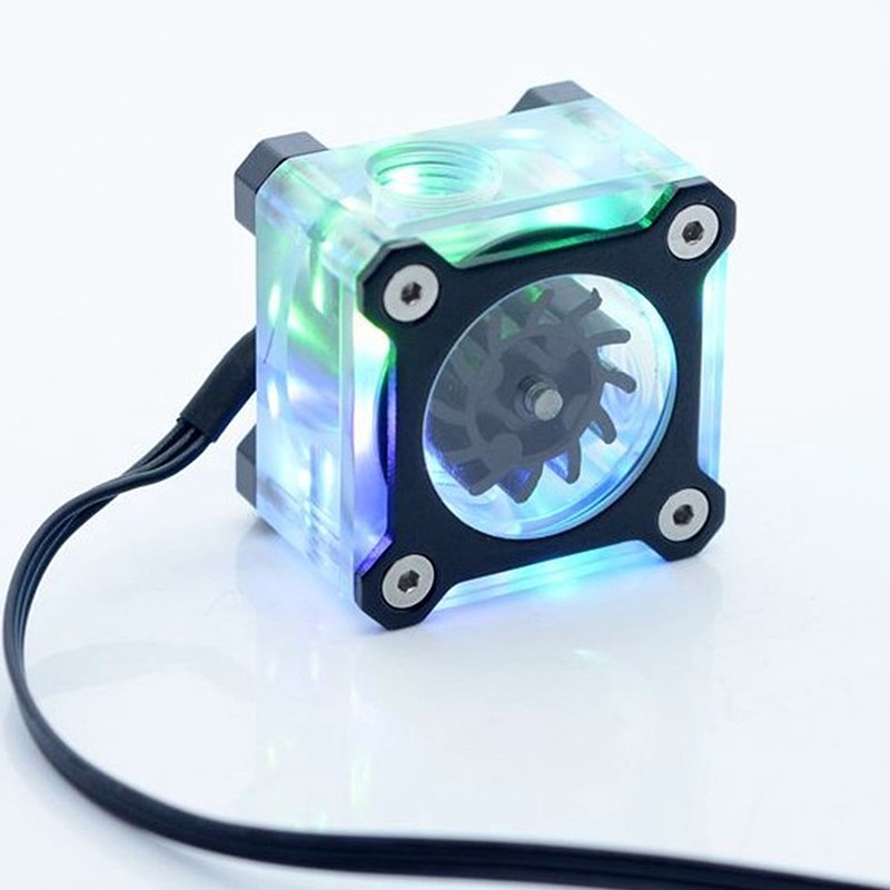 R3 RGB Colorful Computer WaterCooling Water Flow Meter G1/4 Female