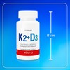VIZANA NUTRITION | Vitamina K2-MK7 + D3 en Cápsulas HPMC