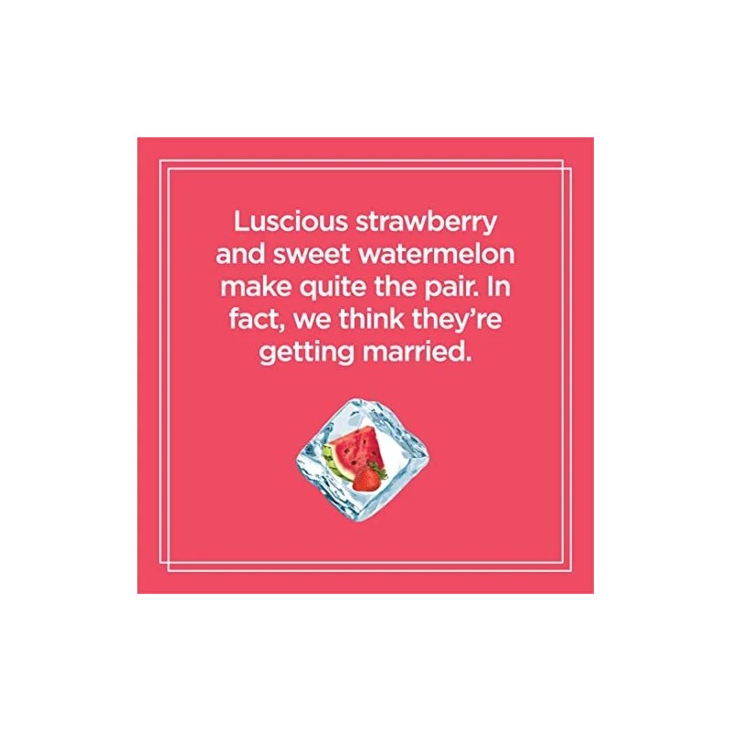 Sparkling Ice Strawberry Watermelon Zero Sugar Sparkling Water Pack Of