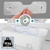 S.B.Weston Shower Caddy - Rust Proof, No-Drilling, No Suction Cups