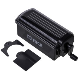 HICE Drink Cooler Rapid Beverage Chiller - Hyper Spin Instant Can & Bottle Cooler, No Batteries, Iced Frost Cooling for Soda, Beer & Water, Mini Universal Drink Cooler, Fast & Coldest Freeze (Black)