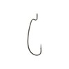 Berkley Fusion19 Hooks Offset Worm, 1/0, Smoke Satin