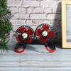 Daisy Pattern Portable Hand Free Neck Hanging Fan USB Rechargeable