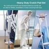 Peakloong Replacement Crutch Set: Armpit Pads, Hand Grips Covers, and