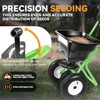 Auto Dynasty Walk-Behind Broadcast Spreader, 80LBS Capacity Fertilizer Spreader for
