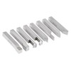 Accusize Industrial Tools 1/2'' 8 Pcs Hss Tool Bit Set,
