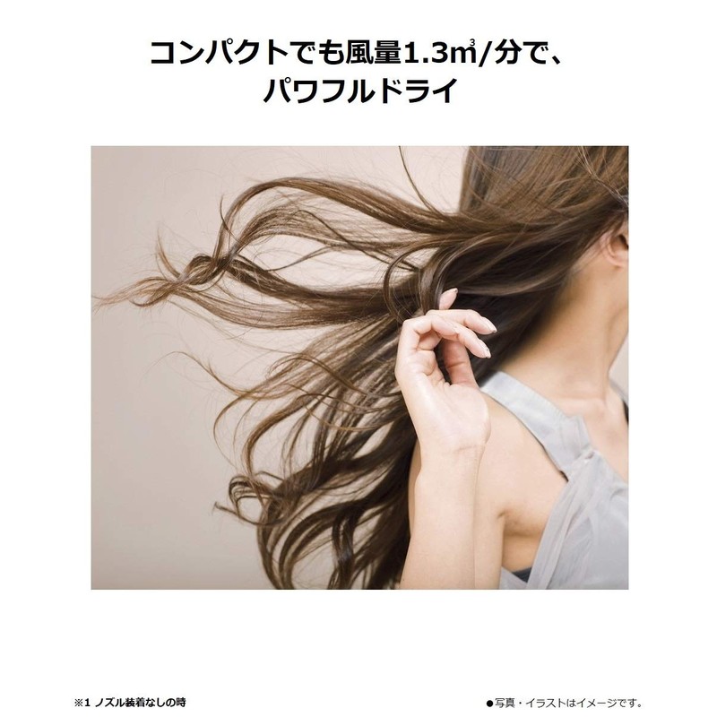 パナソニック ヘアドライヤー イオニティ 白 EH-NE2A-W