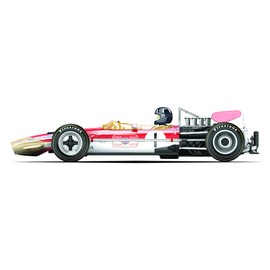 Scalextric GP Legend Graham Hill's Team Lotus 49 Slot Car (1:32 Scale)