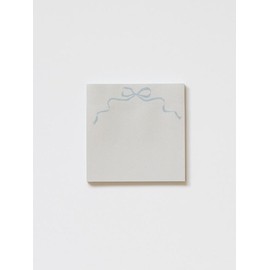 Blue Bow Sticky Notes -- Perfect for Everyday Use!