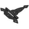 National Hardware N109-011 Spear T-Hinge, 6 Inch, Black