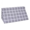 Posture change cushion for the elderly Nursing care equipment Preventing bedsores Position change Nursing aid for the elderly Silverware Gray Check/Large