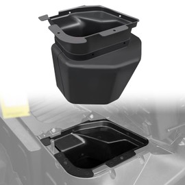 A & UTV PRO Under Seat Storage Box for Honda Pioneer 1000 3P 5P 2017-2023, 2-Piece Combination Underseat Storage Bin Organizer for Pioneer 1000-3/1000-5 Accessories, Replace OEM # 08L70-HL4-F00