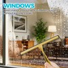 ALFLOD 10-Inch Golden All-Purpose Shower Squeegee for Shower Doors, Tile