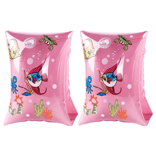 EDLMKM Kids Arm Bands for Swimming, Cute Inflatable Arm Bands,