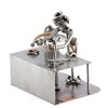 Steelman24 I Nuts and bolts sculpture Goldsmith I Handmade ornaments