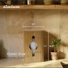 Simluxe Large Trash Bag Dispenser – Wall Mounted & Stackable