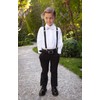 AMPIL Suspenders for Boys Adjustable Elastic Y-Back Design with Strong