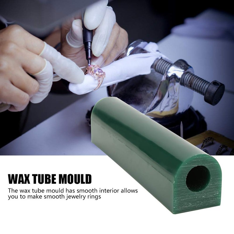 Wax Ring Tube Green Carving Wax Tube for Ring Shape
