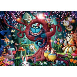 Ravensburger Most Everyone is Mad 1000 Piece Puzzle | Unique Alice in Wonderland Theme | Quality Softclick Technology Ensures Ideal for Adults and Family | Sustainable Forestry Practices