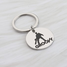 OKEYCH Movie Inspired Gift Keychain Movie Fan Jewelry Film Gift