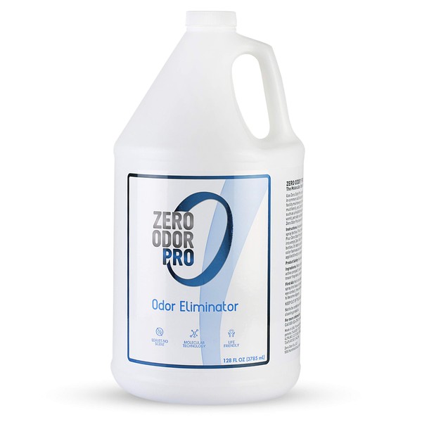 Zero Odor Pro - Commercial Strength Odor Eliminator - Neutralizer - Deodorizer - Smell Remover - (128-ounce Refill)