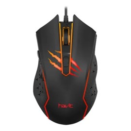 Mouse Gamer Gaming Havit Hv-ms1027 2400dpi 6 Botones Negro