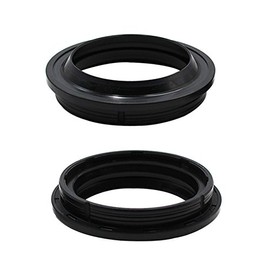 Road Passion 37 x 49 x 12 mm Front Fork Dust Caps Set for Suzuki GS500E 1989-2000 / GS500F 2004-2007 / GS550E XN85 1983 / GS550EF 1984-1986