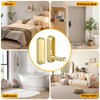 Yuyueda 4 Pcs Foldable Wall Hook,Folding Hooks Heavy Duty,Gold Coat