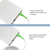 Optical Modem Extension Cable Set Armored Single Mode SC Patch