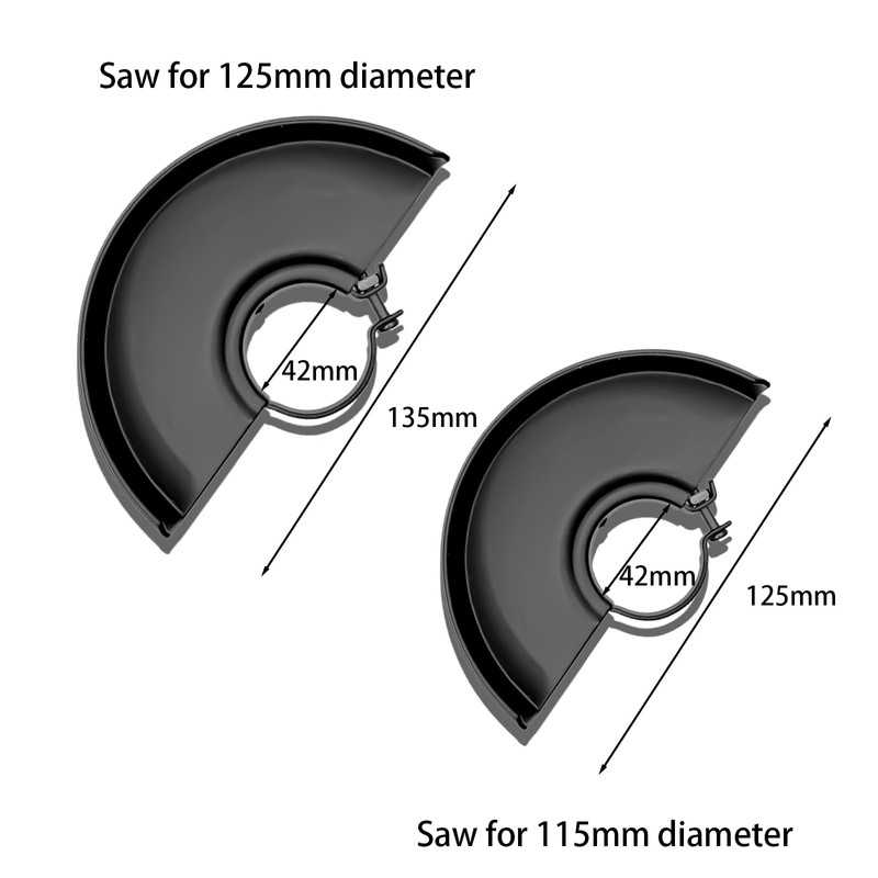 2Pcs Cutting Machine Base Wheel Safety Guard Angle Grinder Grinding