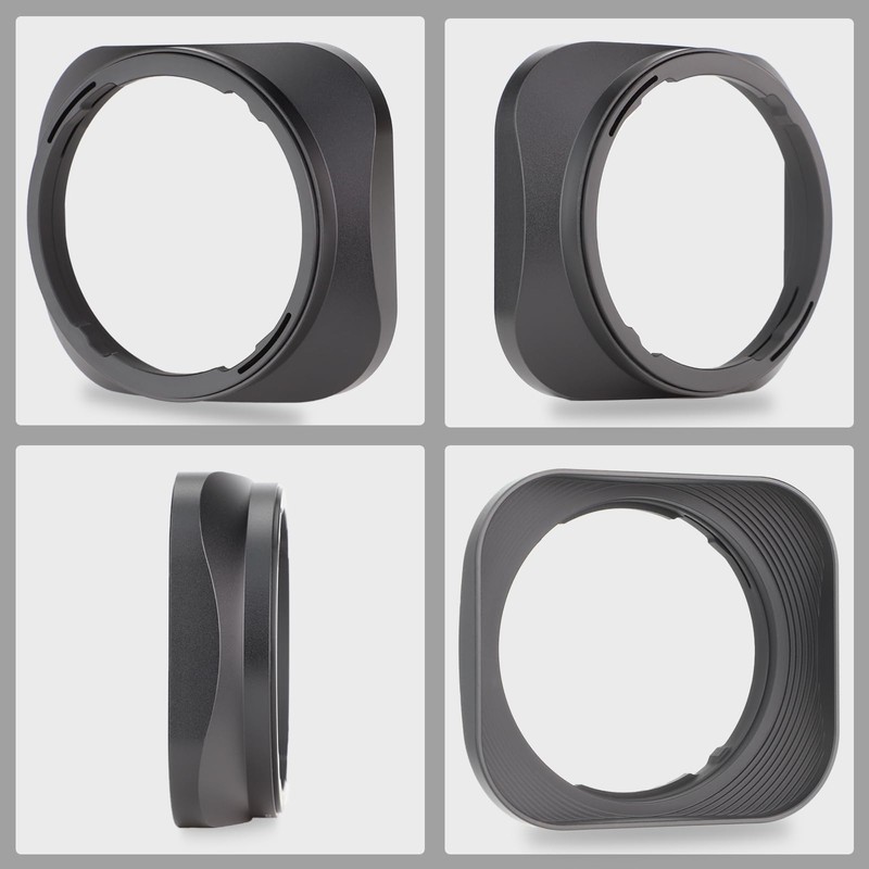Haoge Square Metal Lens Hood for Sigma 23mm F1.4 DC