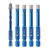 Diamond Drill Bit - BRSCHNITT 1/4 inch Masonry Drill Bits