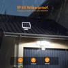 LEPOWER 1600LM LED Solar Security Lights, Motion Sensor Outdoor Flood