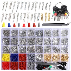 shengbowi Connector Pins Kit Crimper Terminal Pin Automotive Car Electrical 1/1.5/1.8/2.2/2.3/2.5/2.8/3.5 mm Male and Female Wire Seals Removal Tool Kit Motorcycle ATV Wire Ni