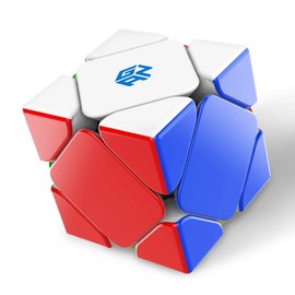 GAN Skewb, 8 Magnets Speed Gans Magic Cube Puzzle Cube Toy (8 Magnets Standard Version)