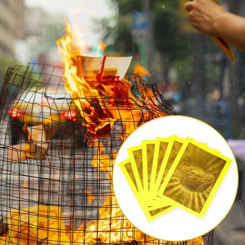Chinese Joss Paper - Gold Foil Joss Paper for Qingming