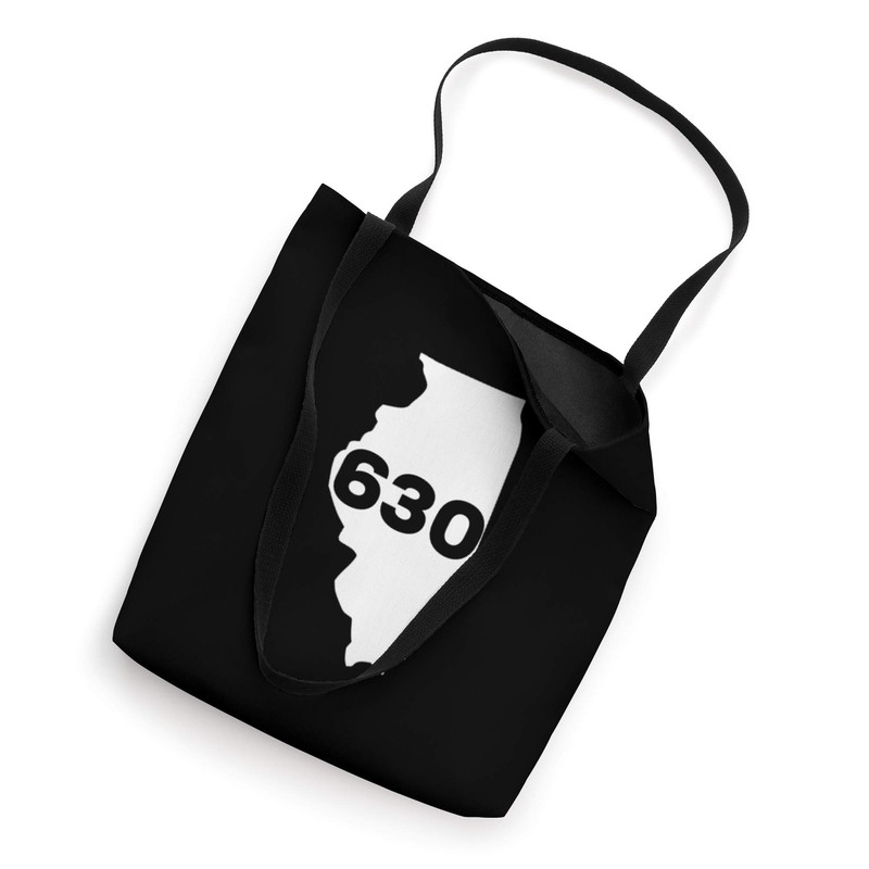 630 Area Code Illinois Tote Bag