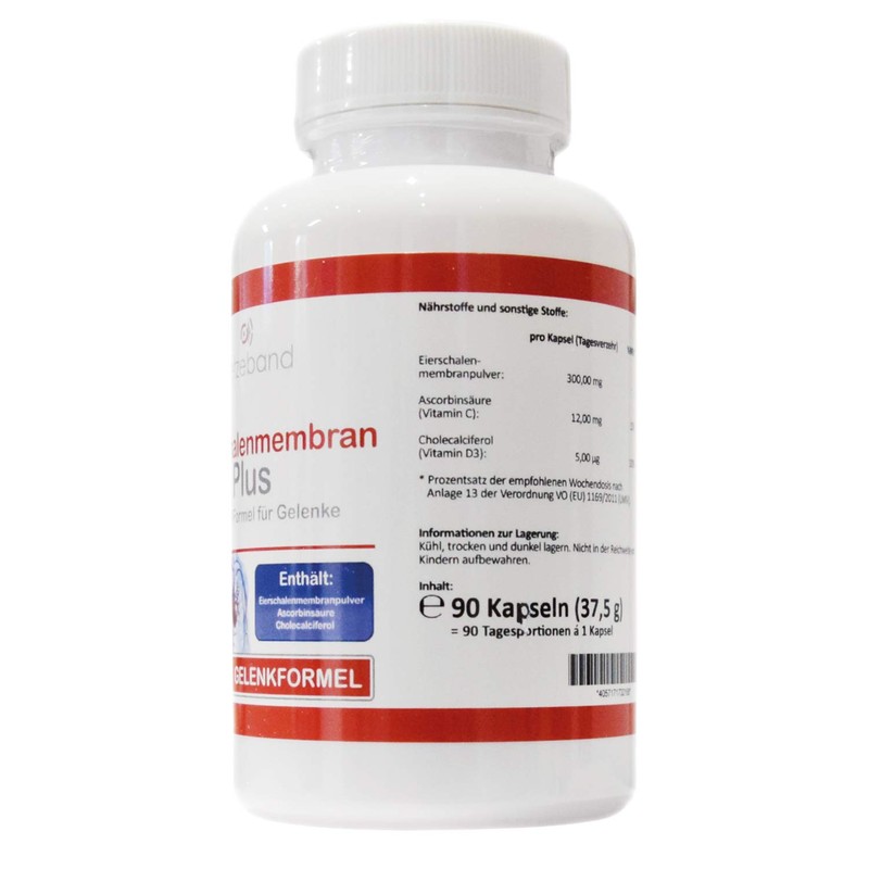 Eggshell Membrane Plus 90 Capsules with Eggshell Membrane Powder, Dietary