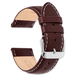 deBeer Sport Leather Watchband Brown 28mm Watch band