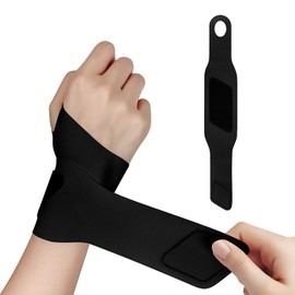 BaraRose Wrist Support, Thin, Fixed, Lightweight Support, Tendonitis, Wrist, Double Pressure Fixed, Pressure Adjustment, Breathable, Sweat Absorbent, Quick Drying, Skin Friendly, Muscle Training