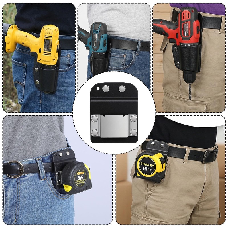 Molain Drill Belt Clip for Tool - Universal Tape Measure