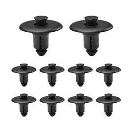 10PCS Car Tailgate Molding Cap Spoiler, Vehicle Molding Spoiler Cap Clips Rivet Retainers, Automotive Replacement Accessories, Compatible with Maverick Ranger F450 Super Duty