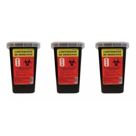 Multi Import Contenedor De Navajas Y Objetos Punzo Cortantes 3 Piezas