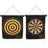 15in Magnetic Dart Board with 6 Dart Safety Magnet Doublesided