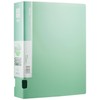 コクヨ ファイル チューブファイル 発泡PPシート表紙 A4 2穴 600枚収容 緑 フ-F660NG