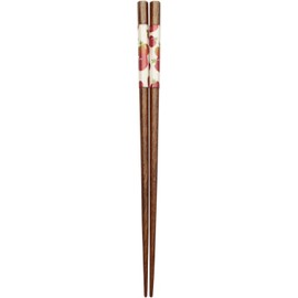 Ishida 11617 Chopsticks Made in Japan Hexagonal Tomato 9.1 inches (23 cm) Red