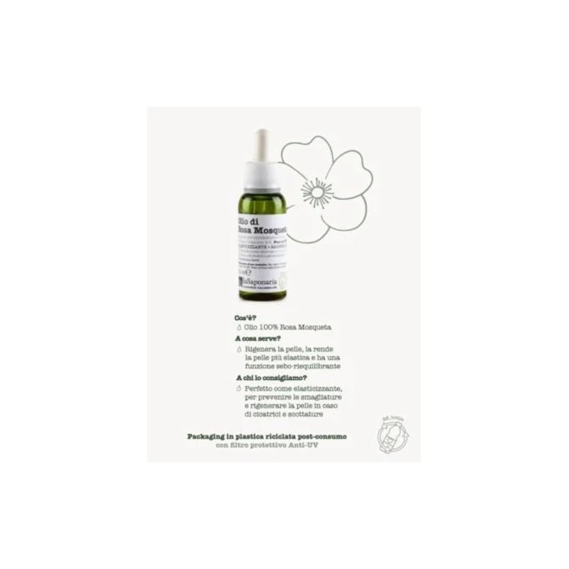 La Saponaria | Rose Hip Oil Elastic Regenerating Cold Pressed